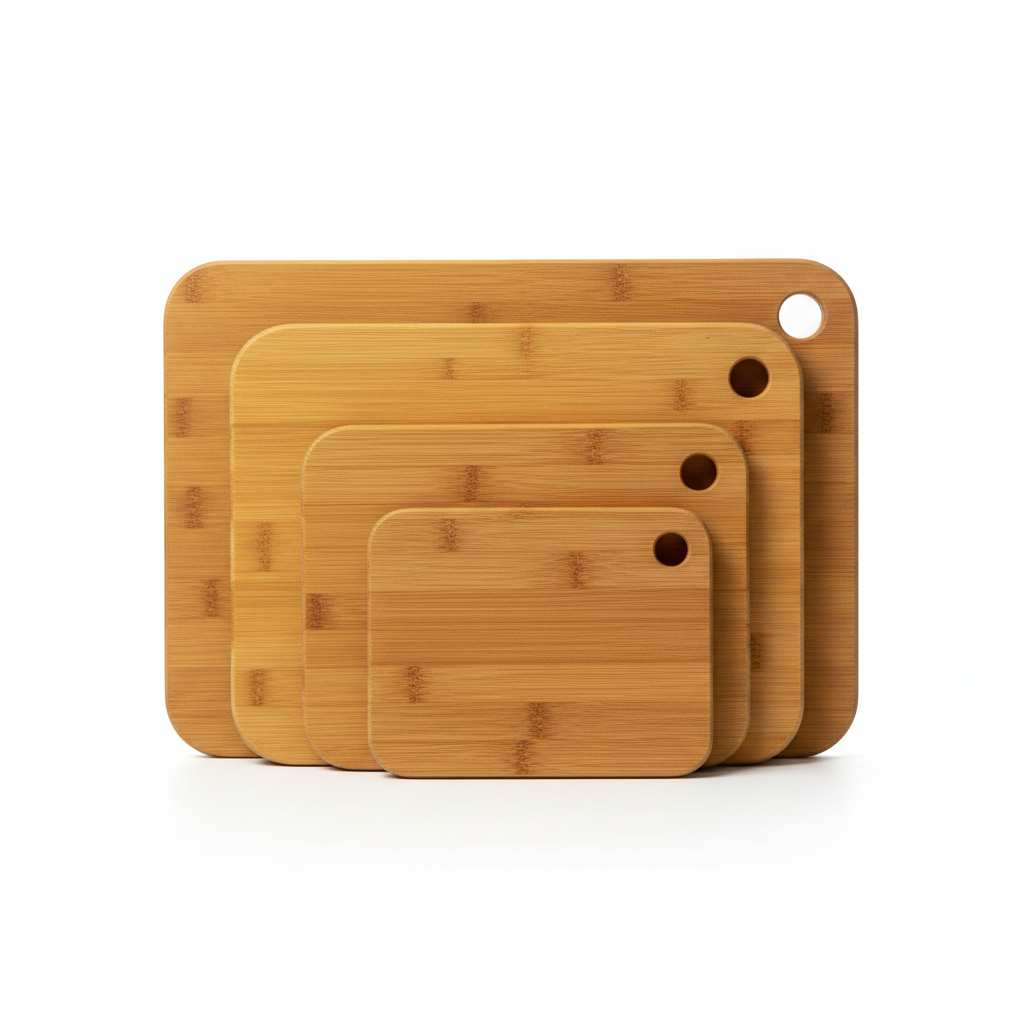 Bamboo Cutting Board Set (3-Piece)