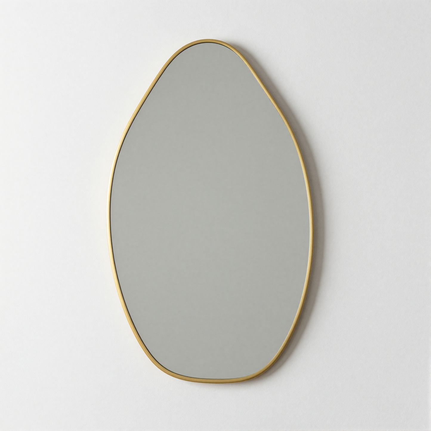 Asymmetric Wall Mirror gold