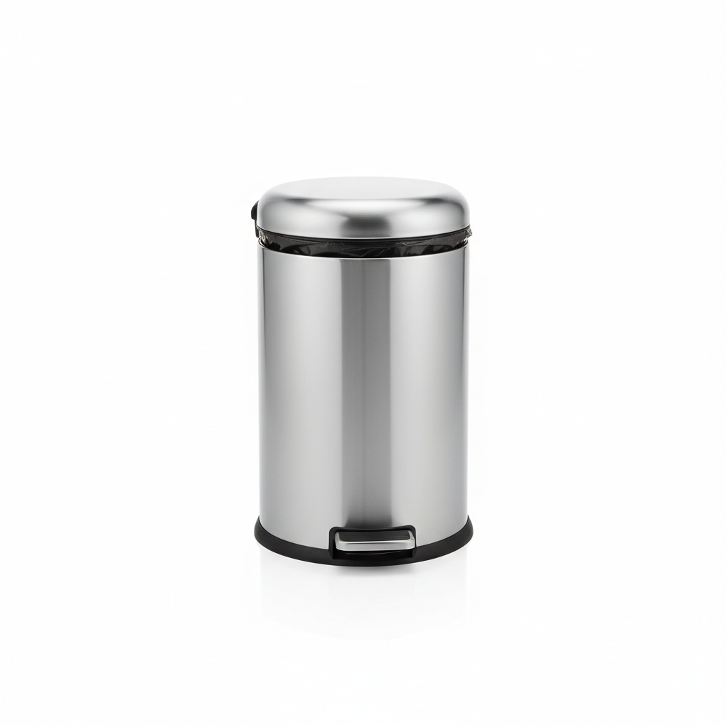 Stainless Steel Step Trash Can