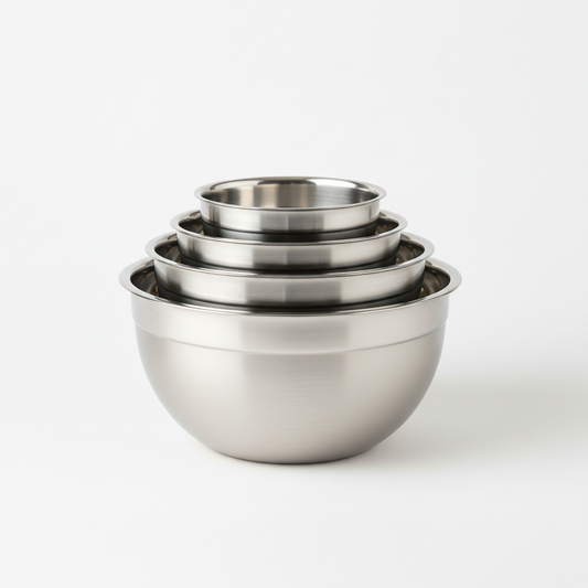 Nesting Stainless Steel Mixing Bowls