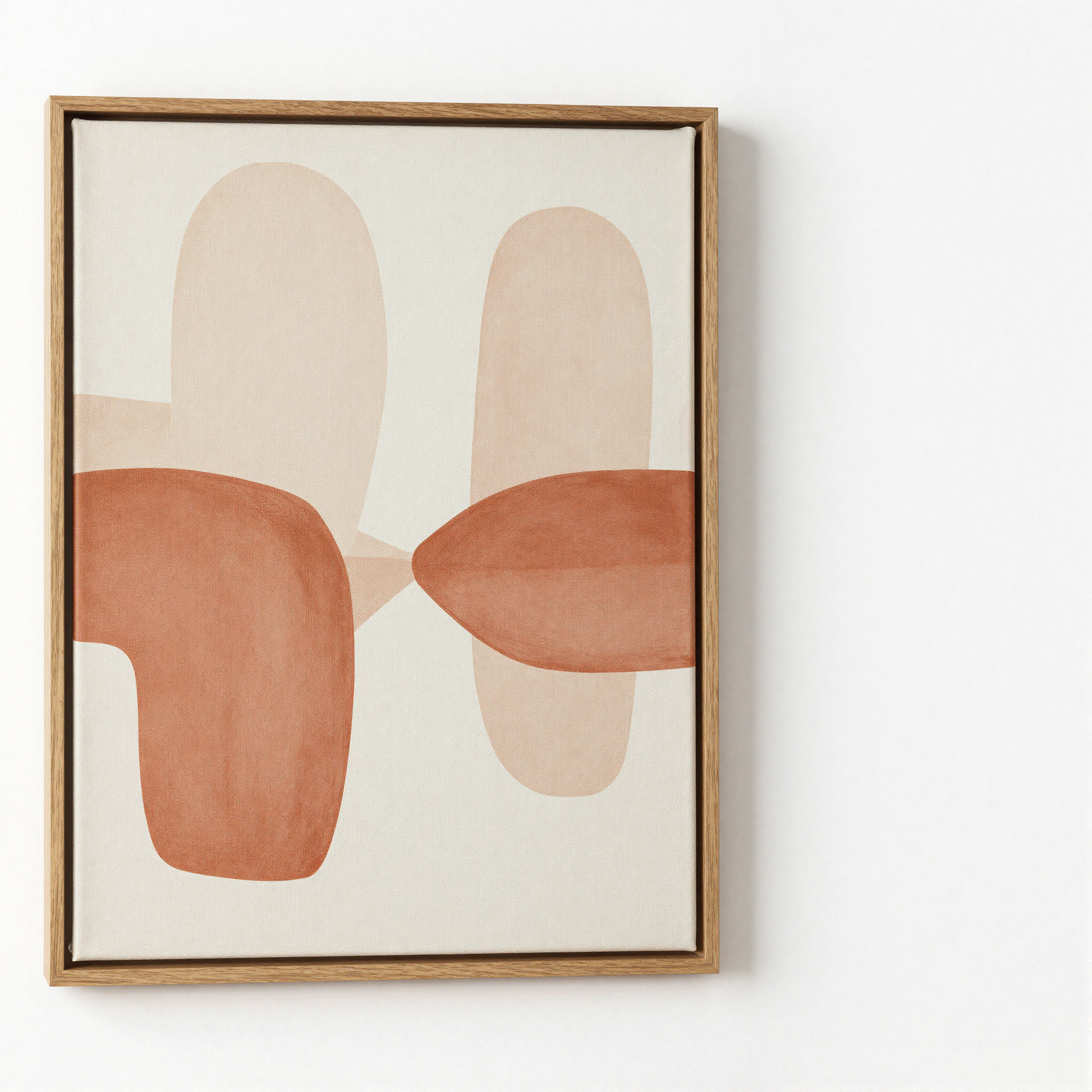 Framed Abstract Canvas Print