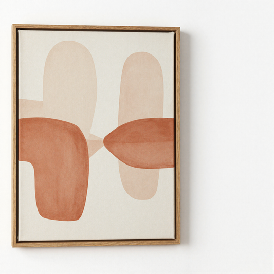 Framed Abstract Canvas Print
