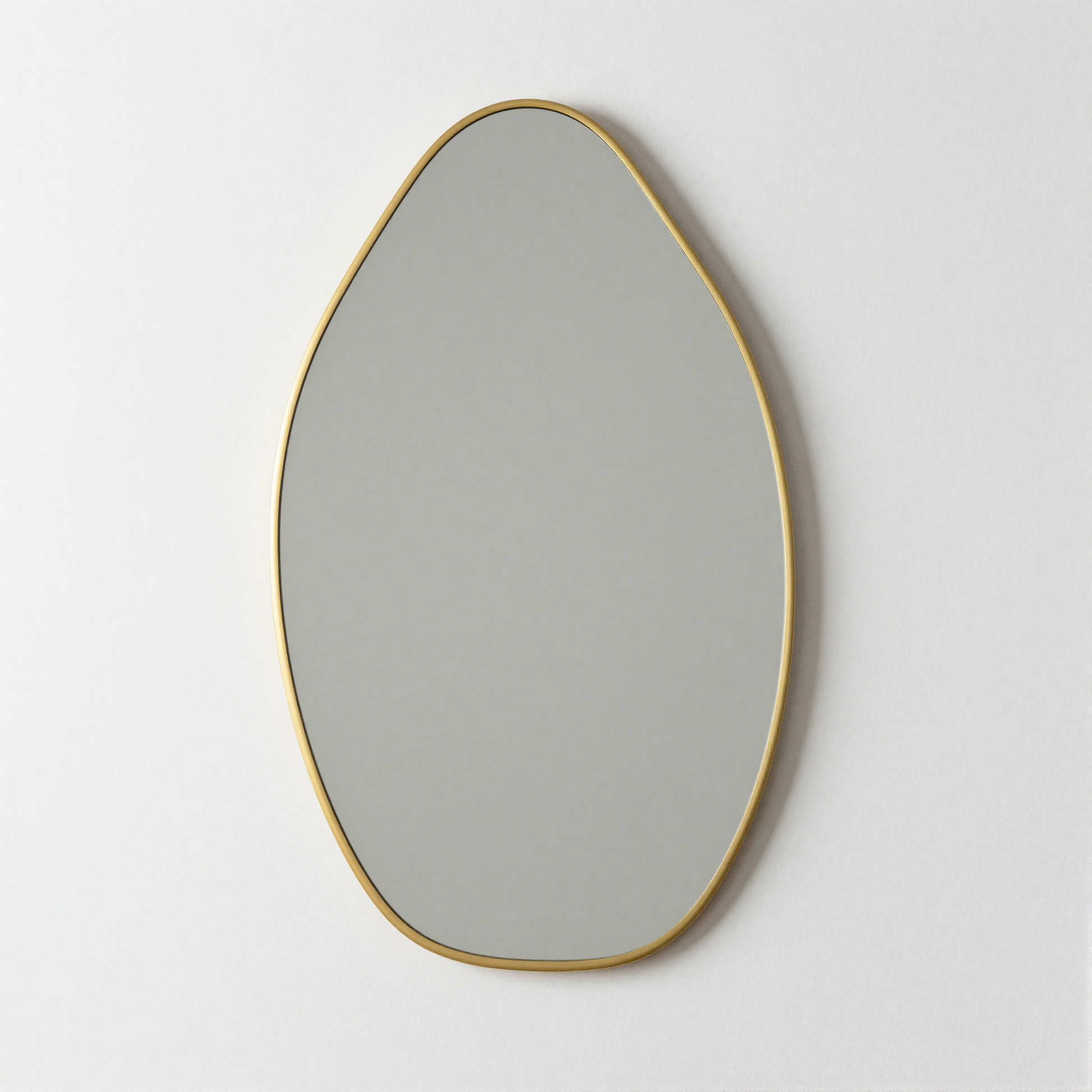 Asymmetric Wall Mirror gold