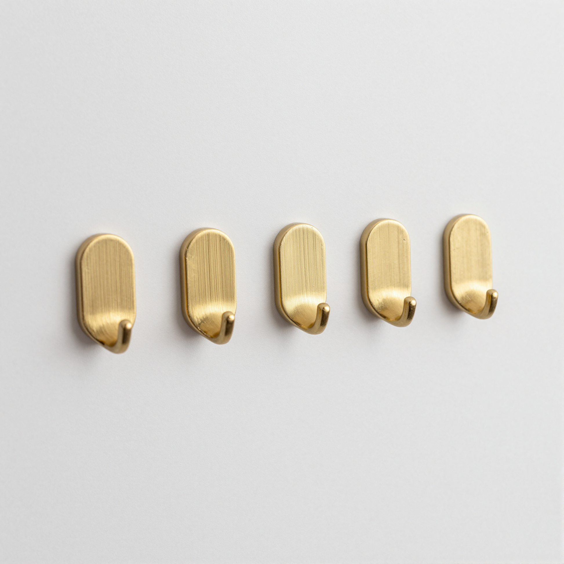 Adhesive Wall Hooks 6-Pack