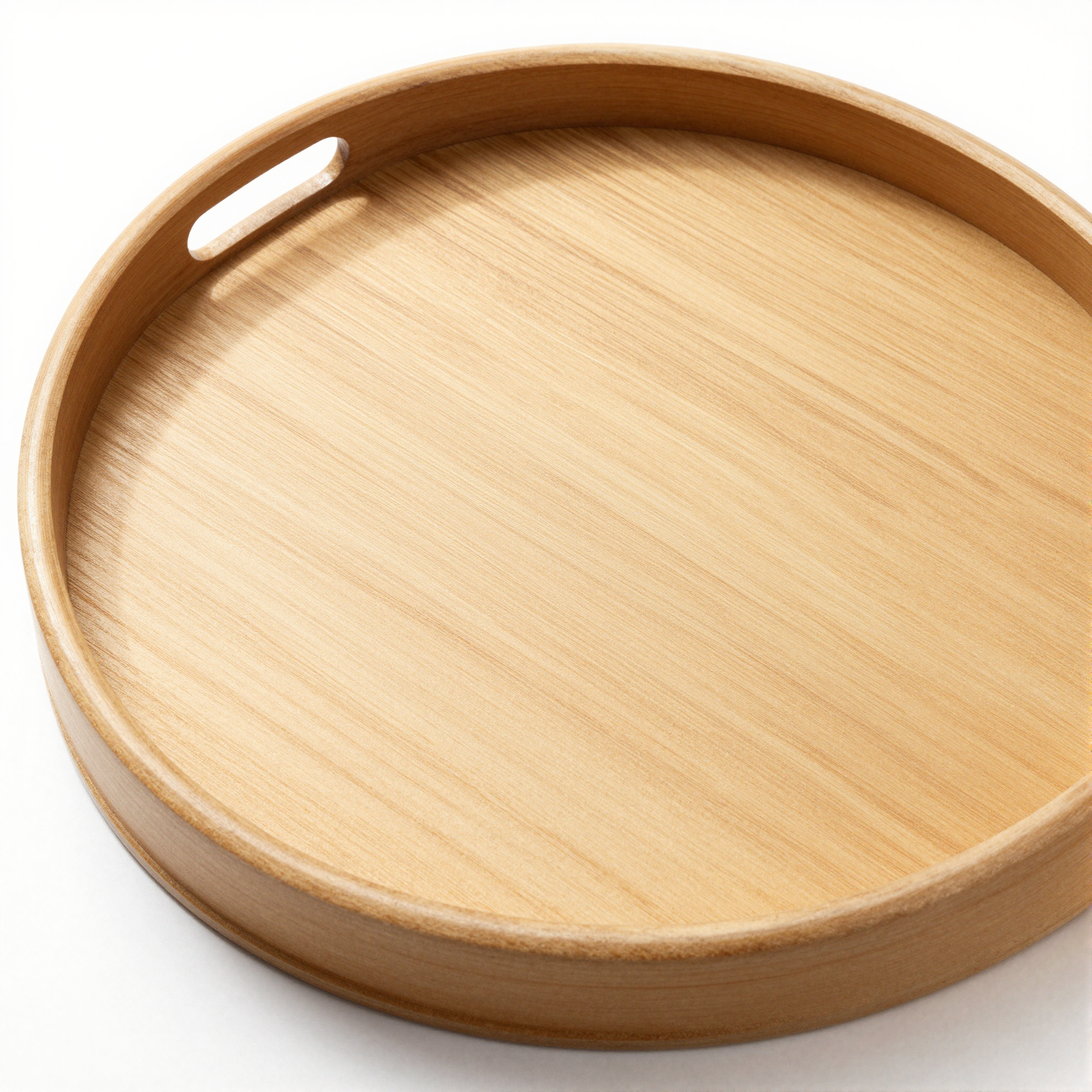 Wooden Decorative Tray angle