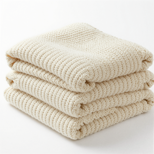 Chunky Knit Throw Blanket