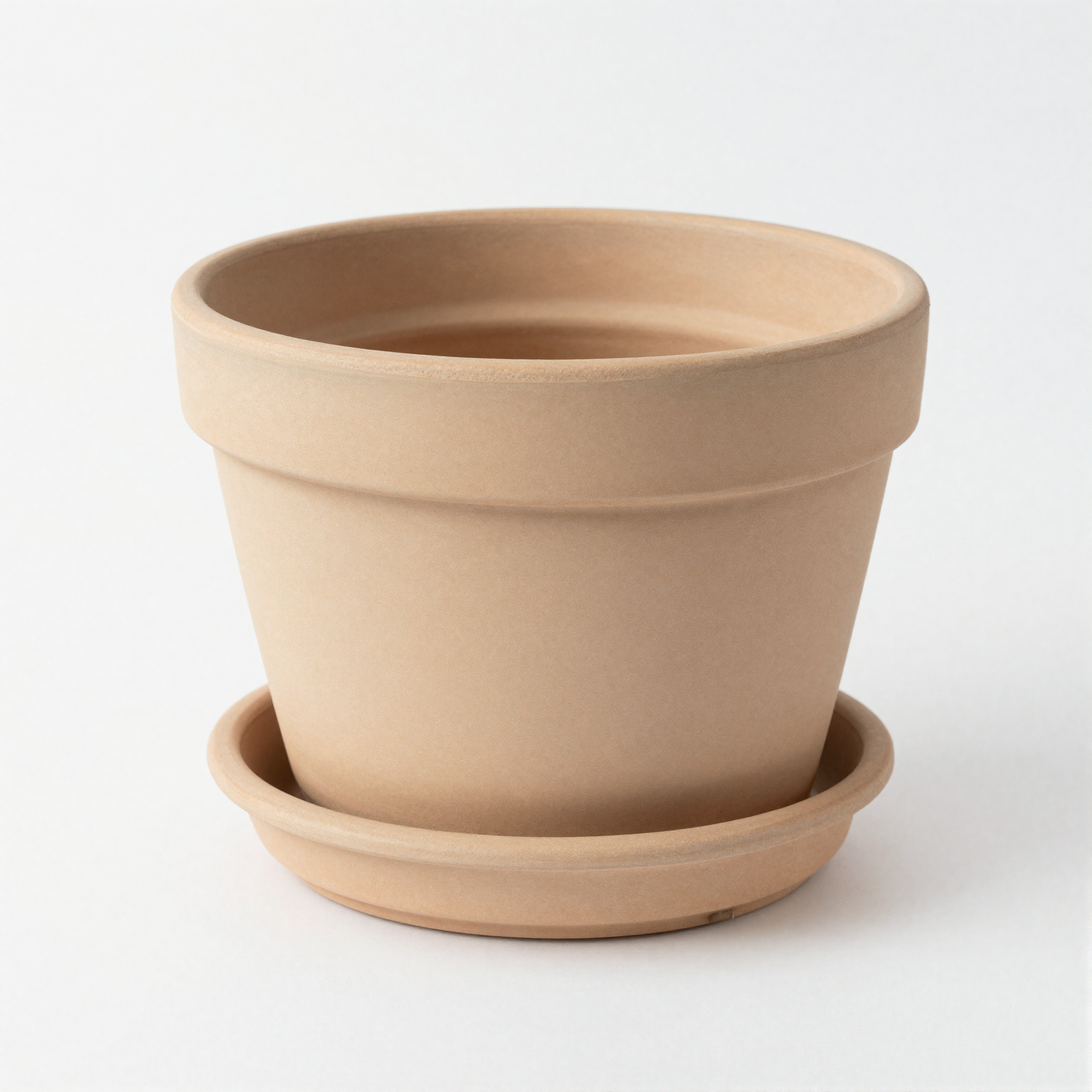 Ceramic Plant Pot with Saucer