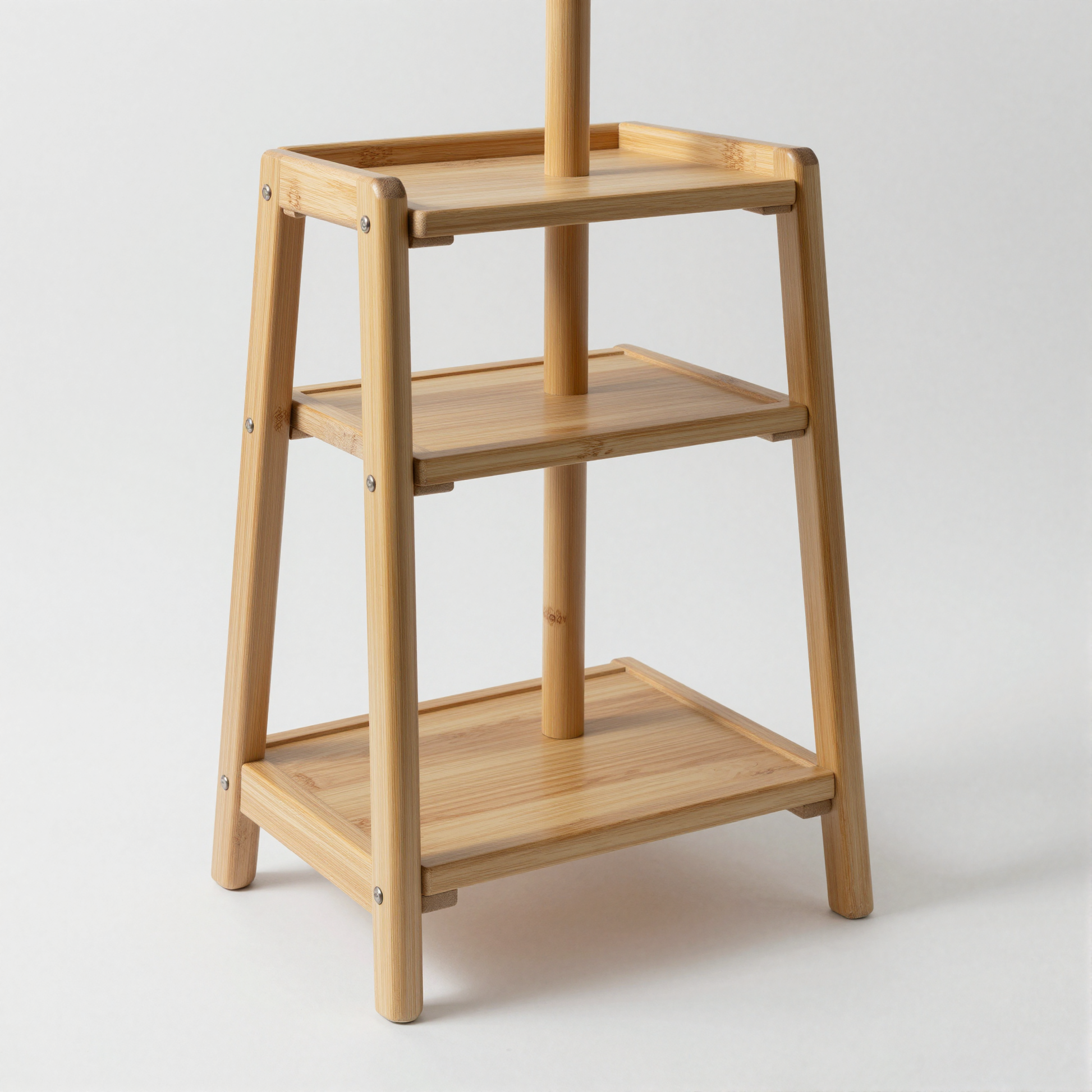 Standing Bamboo Plant Stand